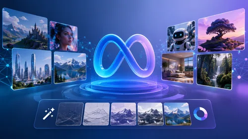 Meta AI 用的是什么图片生成器?
